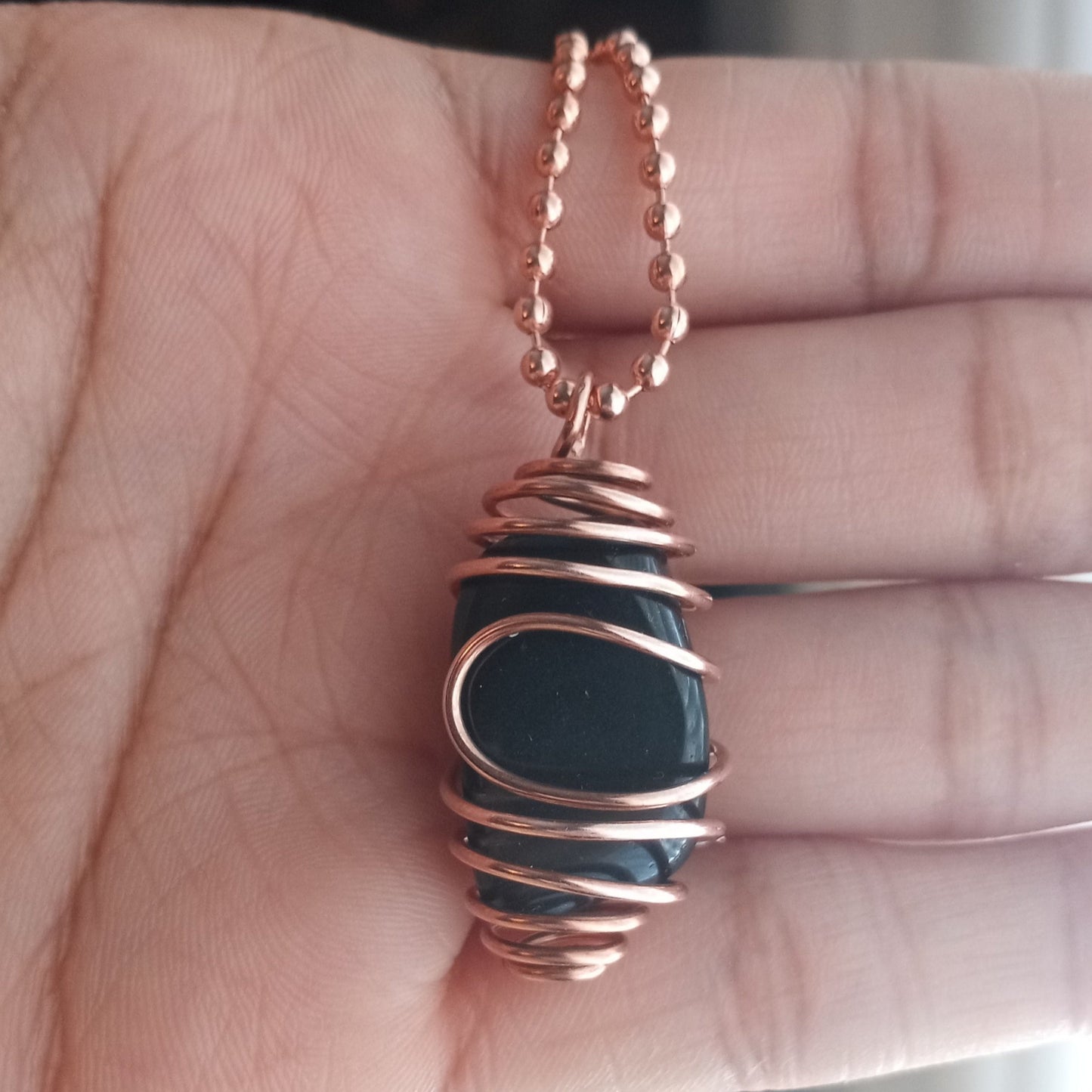 Black Obsidian Necklace