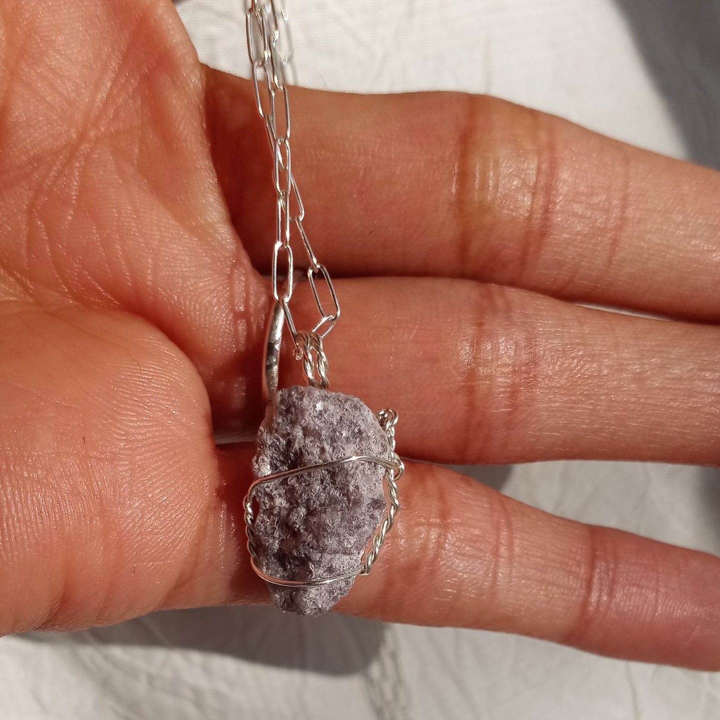 Lepidolite Necklaces