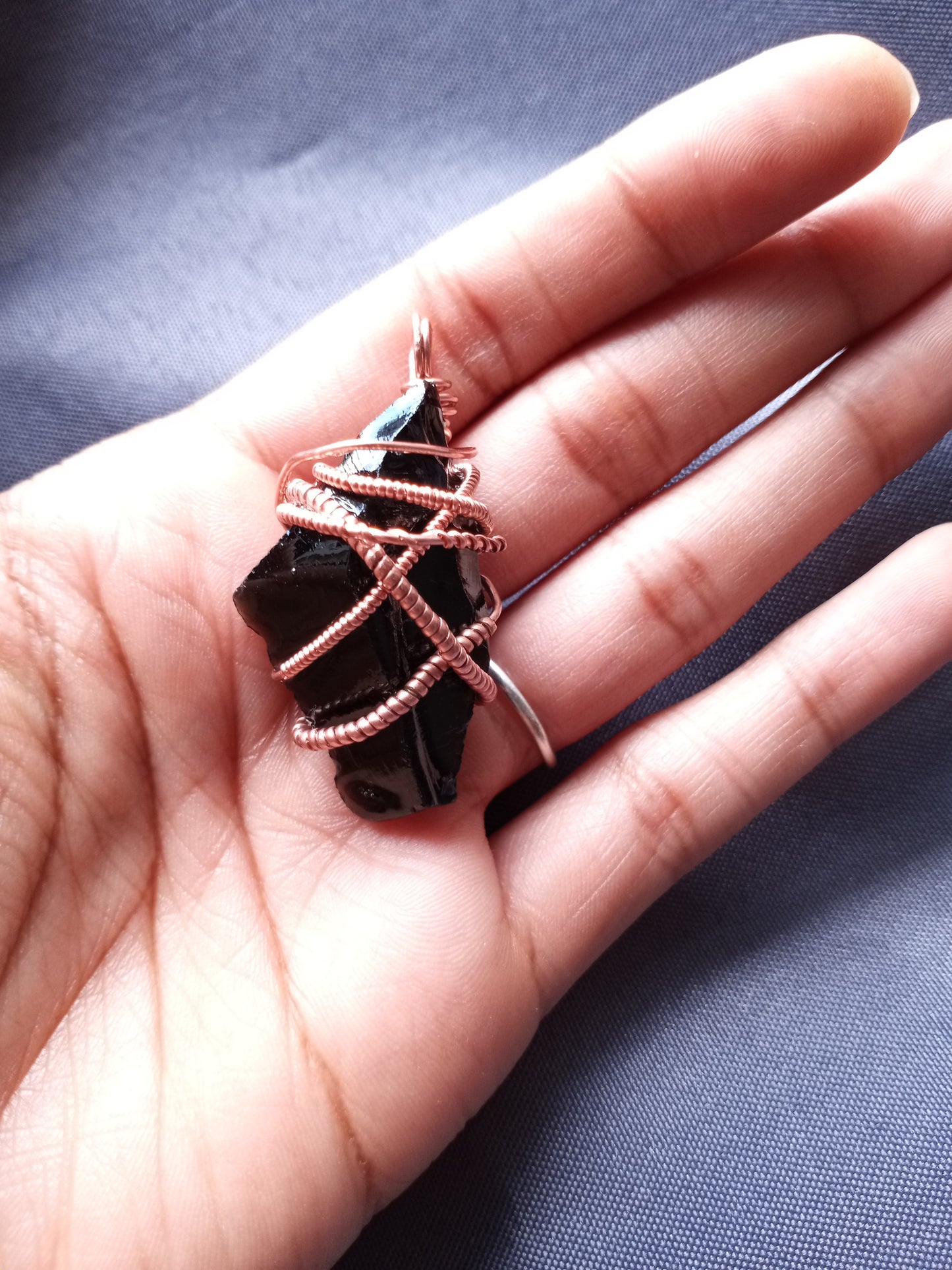 Black Obsidian Necklace 2